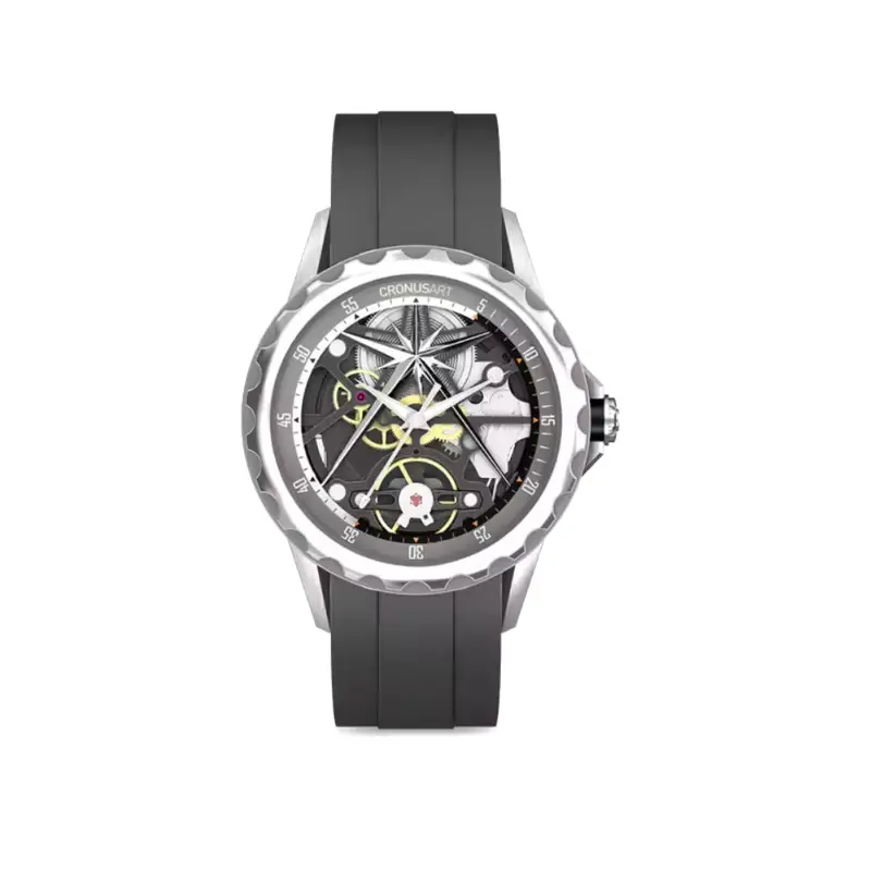 Cronus Art Lucky Hour Series Steel Grey Watch Cm05-06F 1