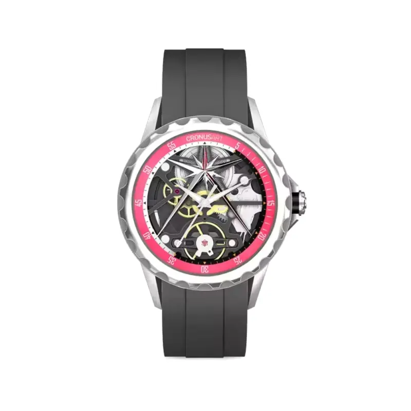 Cronus Art Lucky Hour Series Steel Pink Watch Cm05-06D 1