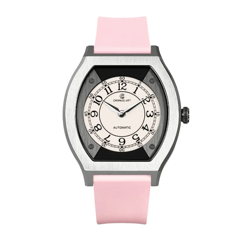 Cronus Art Patrician Taste Titanium Women's Watch - Haze Pink | Cm032-002 1