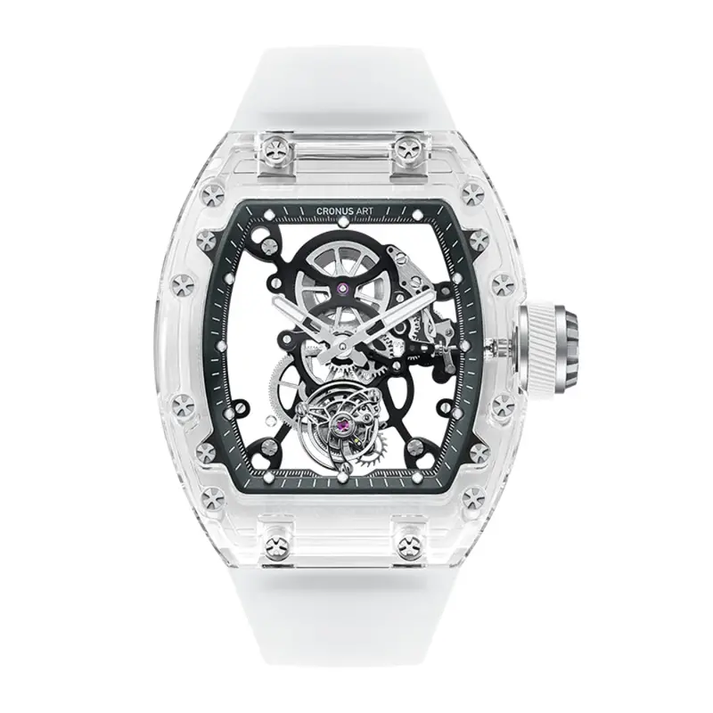 Cronus Art Prestige Sapphire Tourbillon Men's Watch - Skeleton Dial | Cm08-050 1