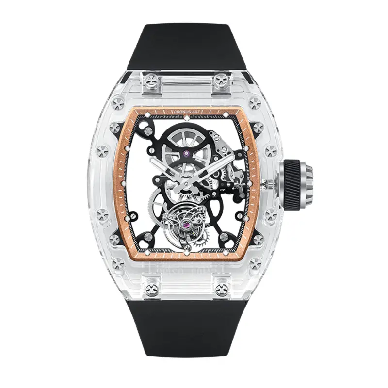 Cronus Art Prestige Sapphire Tourbillon Men's Watch - Skeleton Dial | Cm08-070 1