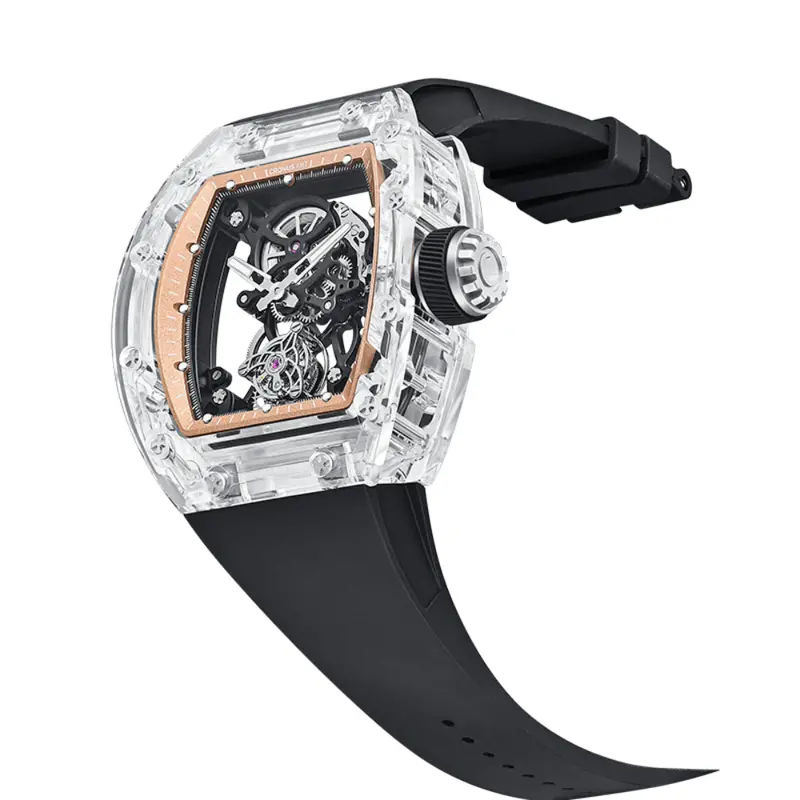 Cronus Art Prestige Sapphire Tourbillon Men's Watch - Skeleton Dial | Cm08-070 2