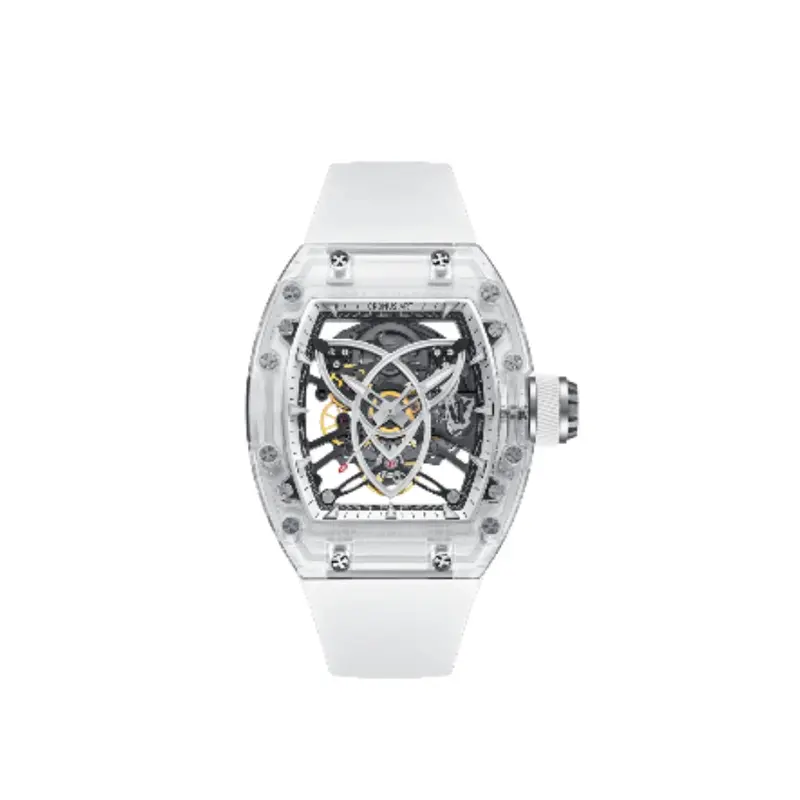 Cronus Art The Light Of Shenzhen Series Silver Moon White Watch Cm001-060 1