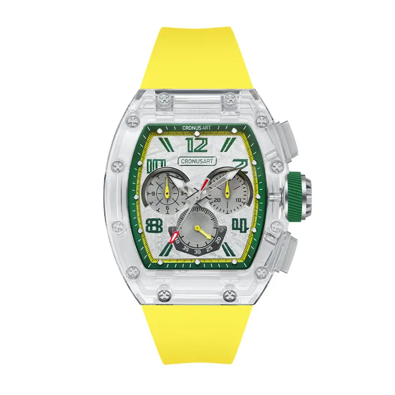 Cronus Art Time Host Meteorite Era Celestial Yellow - Chronograph | Cm08-057 1