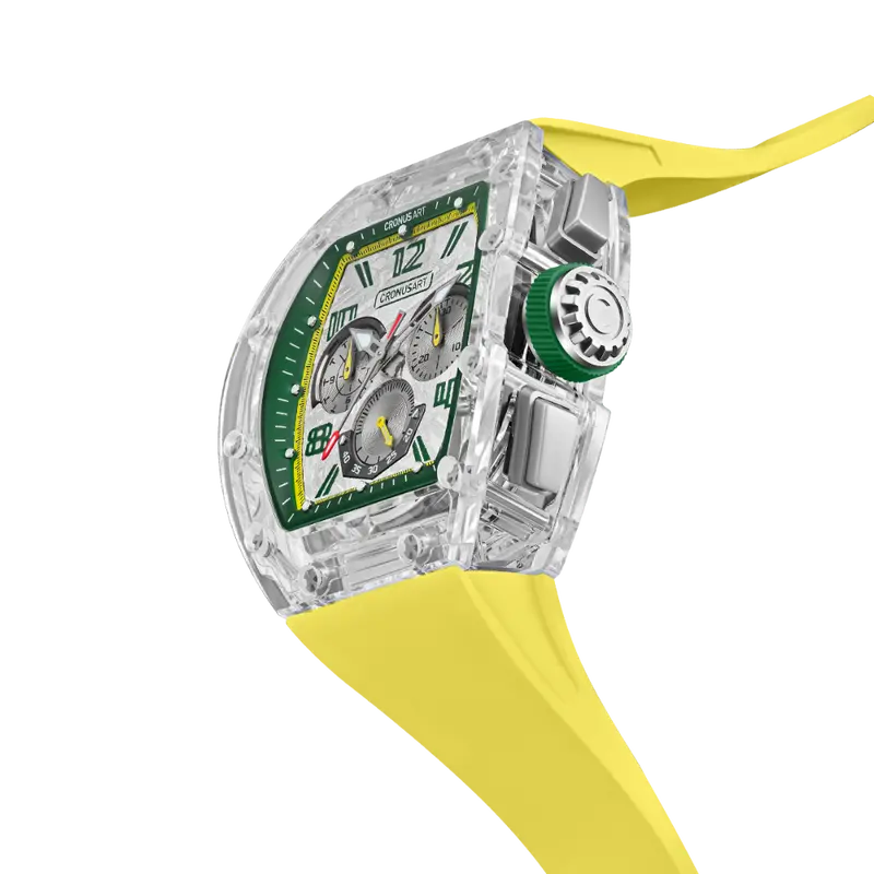 Cronus Art Time Host Meteorite Era Celestial Yellow - Chronograph | Cm08-057 2