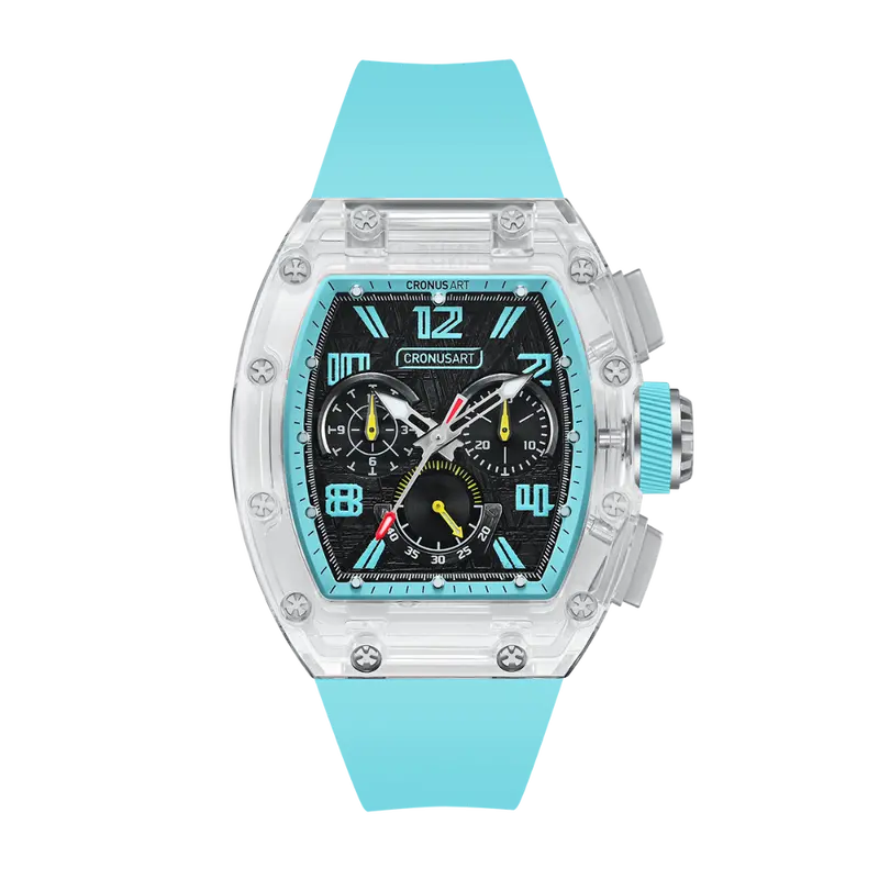 Cronus Art Time Host Meteorite Era Phantom Blue - Chronograph | Cm08-058 1