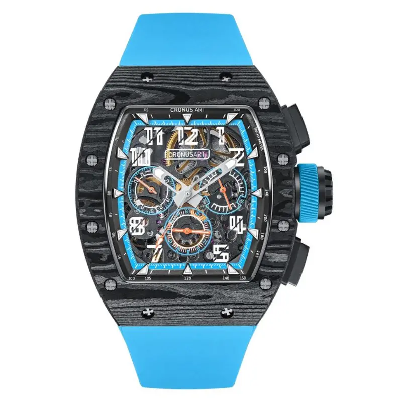 Cronus Art Track Series Bermuda Blue Watch Cm002-031 1