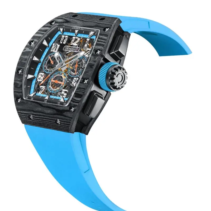 Cronus Art Track Series Bermuda Blue Watch Cm002-031 2