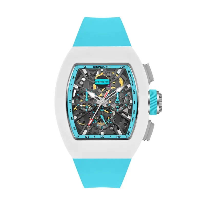 Cronus Art Velocity Cheetah Men's Watch -  Bondi Blue | Cm011-009 1