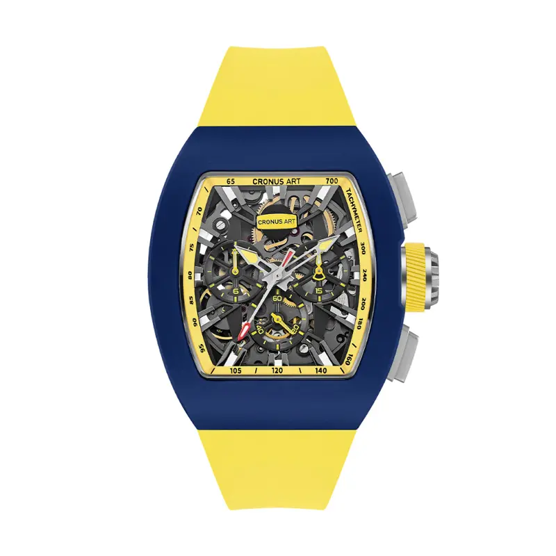 Cronus Art Velocity Cheetah Men's Watch -  Streaklight Yellow | Cm011-007 1