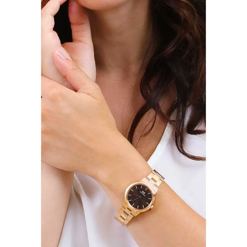 Daniel Wellington 32Mm Brown Dial Rose Gold Stainless Steel Strap Women Watch Dw00100462 2