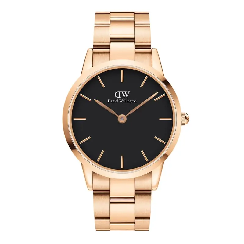 Daniel Wellington 40Mm Black Dial Gold Stainless Steel Women Watch Dw00100344 1