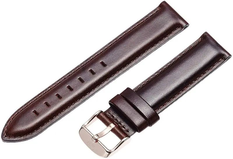 Daniel Wellington Accessory Strap Leather Dark Brown Dw00200039 2