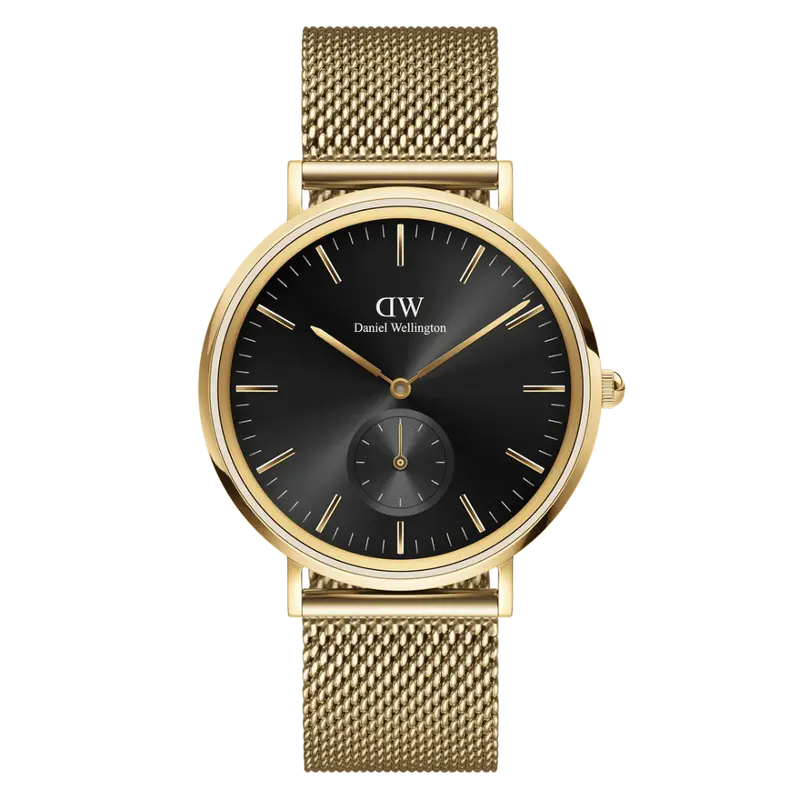 Daniel Wellington Classic Multi-Eye Evergold Onyx Men's Watch Dw00100713 (40Mm) 1