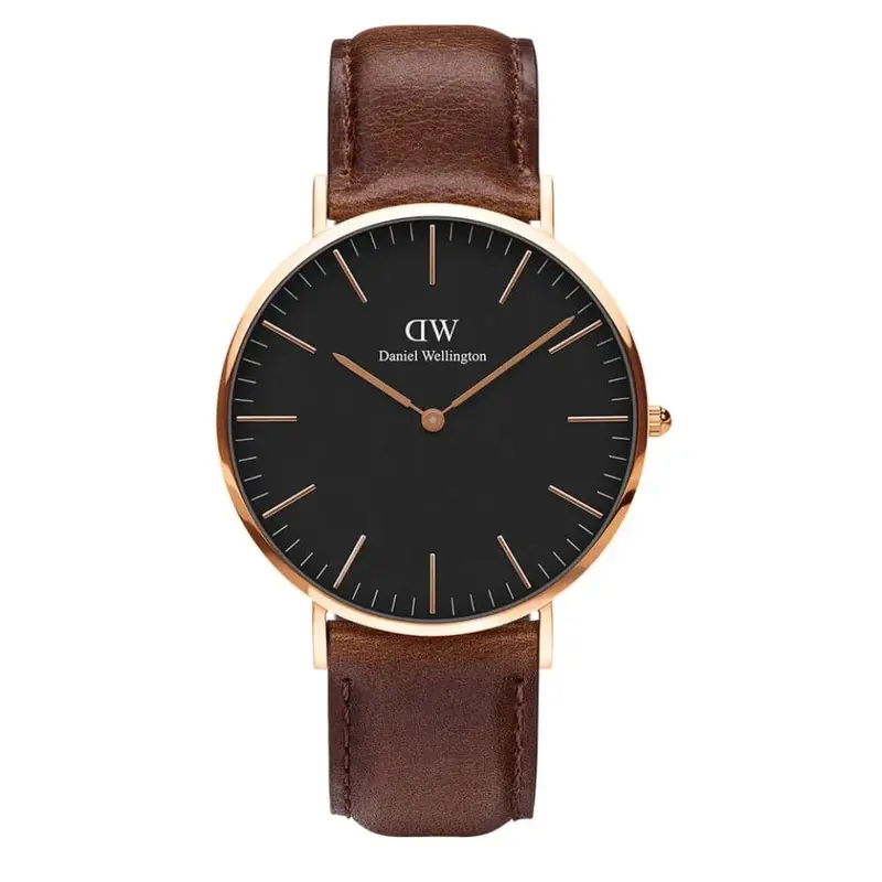 Daniel Wellington Dw00100125 Brown Leather Men Watch 1