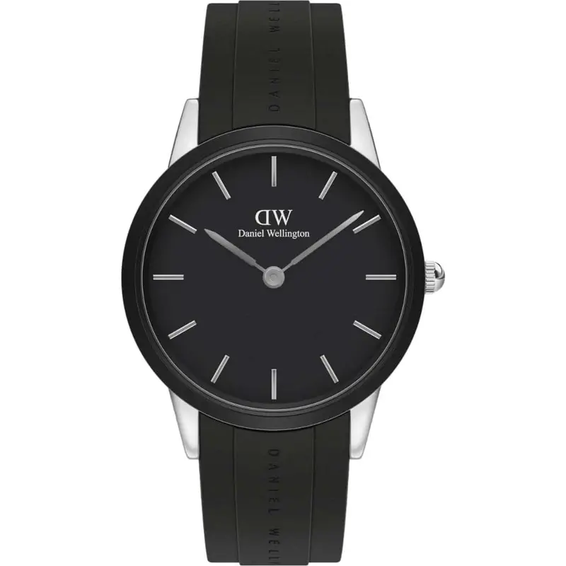 Daniel Wellington Dw00100436 (40S) Black Rubber Unisex's Watch 1