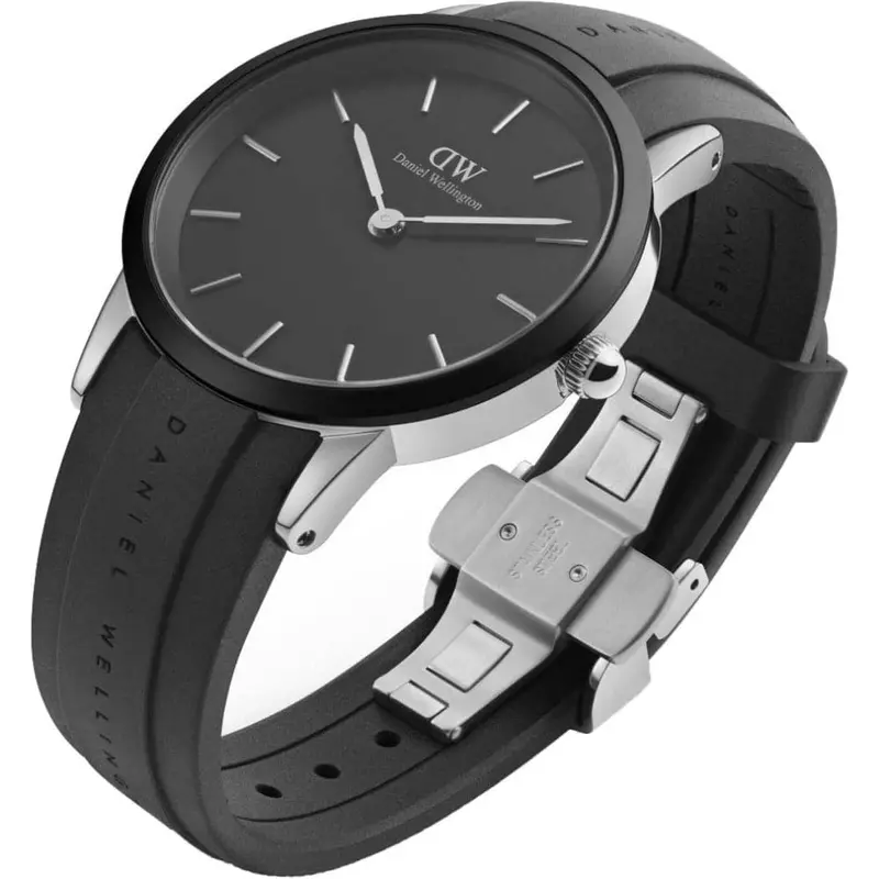 Daniel Wellington Dw00100436 (40S) Black Rubber Unisex's Watch 2