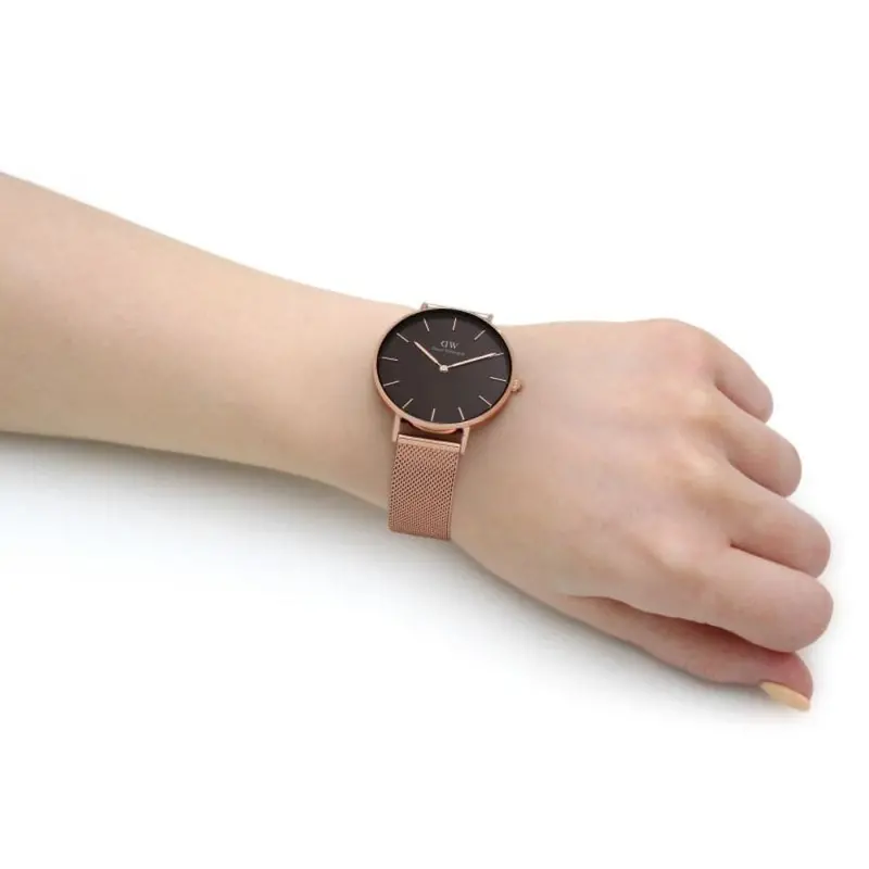 Daniel Wellington Dw00100478 Petite Mesh Strap Women Watch (36Mm) 2