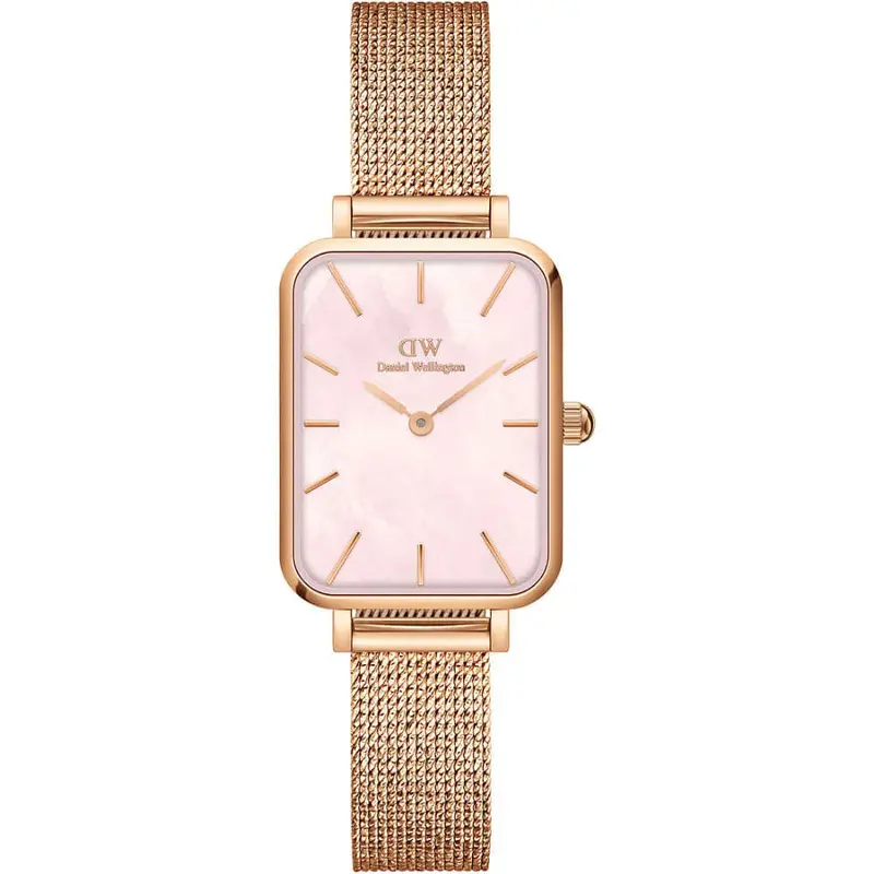 Daniel Wellington Dw00100510 Quadrose Pressed Melrose Women Watch 1