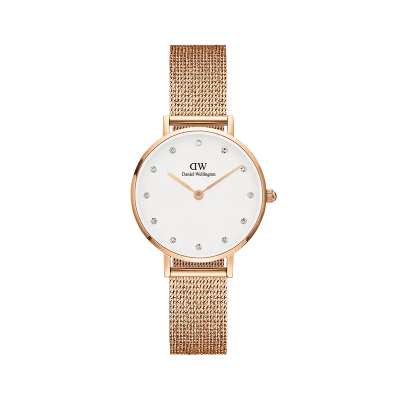 Daniel Wellington Petite Lumine Pressed Melrose Milanese Strap Women's Watch Dw00100528 (28Mm) 1
