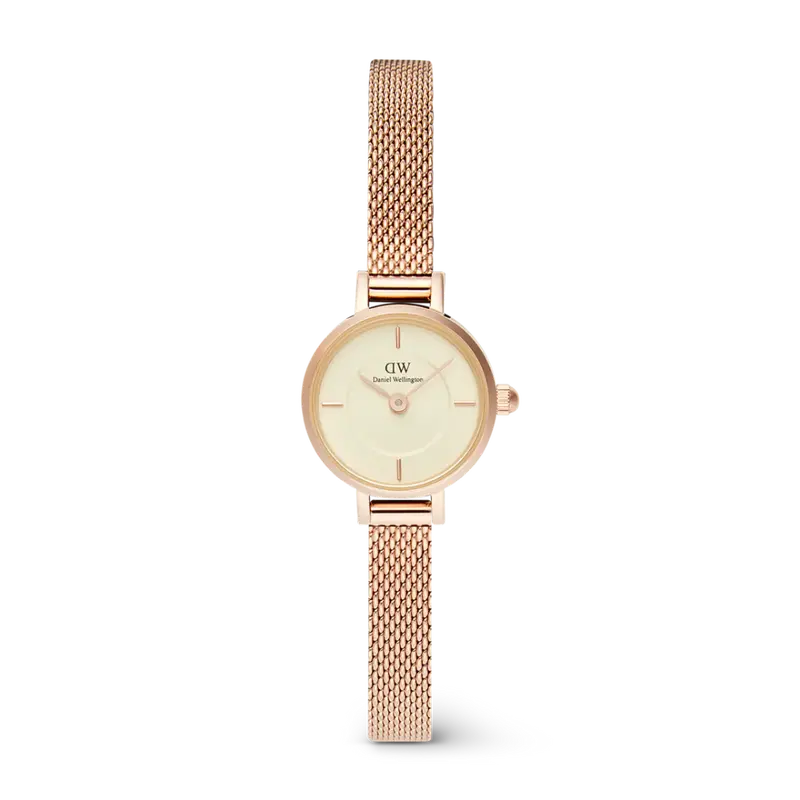 Daniel Wellington Petite Mini Champagne Melrose Women's Watch Dw00100741 1