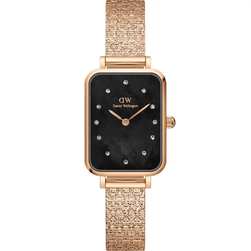 Daniel Wellington Quadro Lumine Pressed Piano Mop Women Watch Dw00100579 1