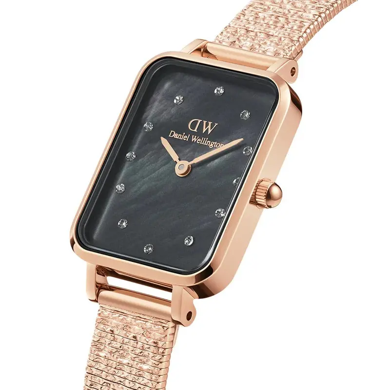 Daniel Wellington Quadro Lumine Pressed Piano Mop Women Watch Dw00100579 2