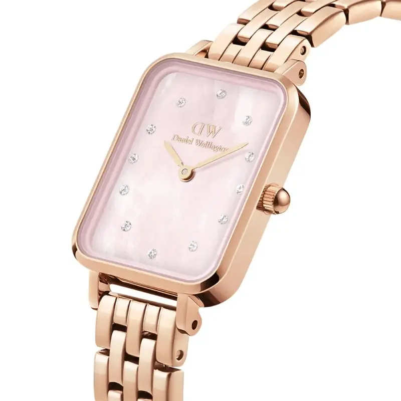 Daniel Wellington Quadro Lumine Stainless Steel Strap Women Watch Dw00100621 2