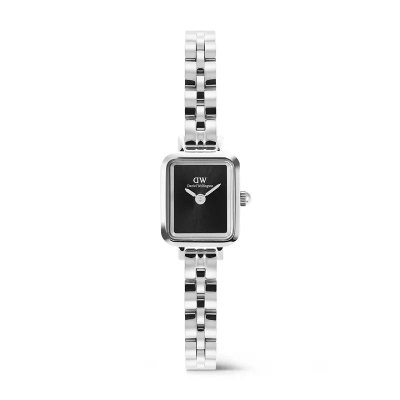 Daniel Wellington Quadro Mini Arch 3-Link Onyx Women's Watch Dw00100845 1