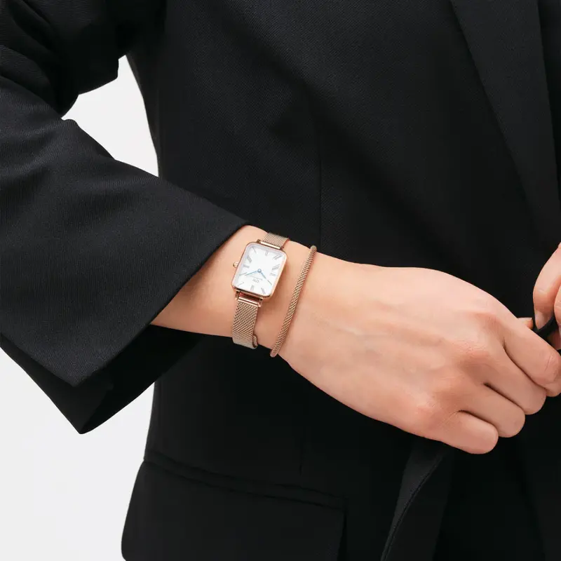 Daniel Wellington Quadro Roman Numerals Melrose Women's Watch Dw00100687 2