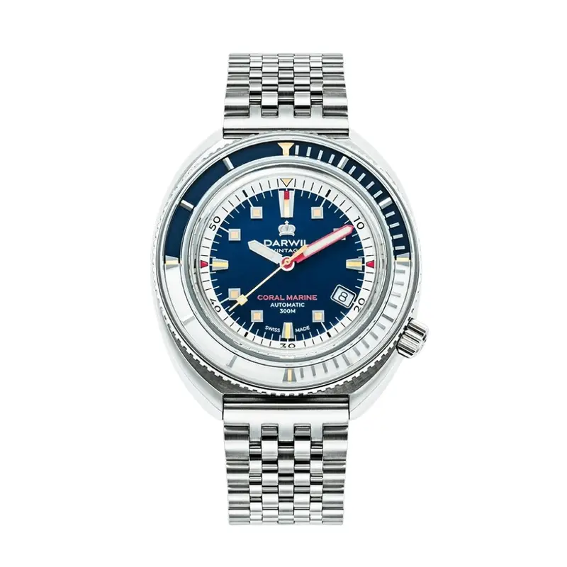Darwil Coral Marine Collection Stainless Steel Gents Watch W105suu 1