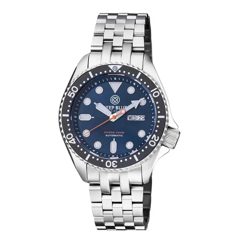 Deep Blue Nato Diver #Natoblkbezdarkbluebracelet Diver's Watch 1