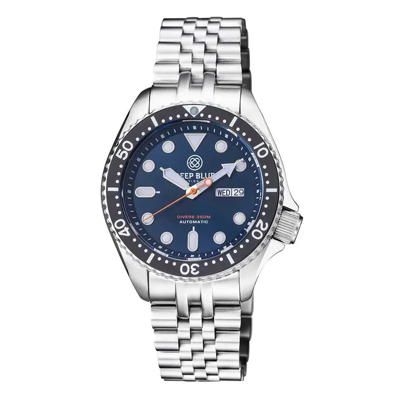 Deep Blue Nato Diver #Natoblkbezdarkbluebracelet Diver's Watch 2