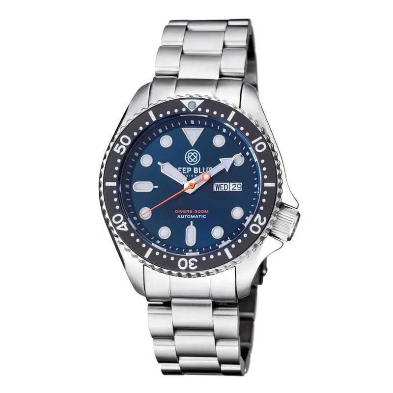 Deep Blue Nato Diver #Natoblkbezdarkbluebracelet Diver's Watch 3
