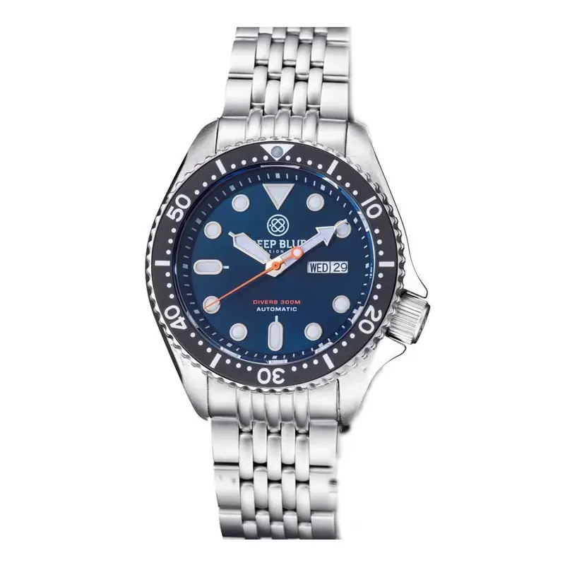 Deep Blue Nato Diver #Natoblkbezdarkbluebracelet Diver's Watch 4