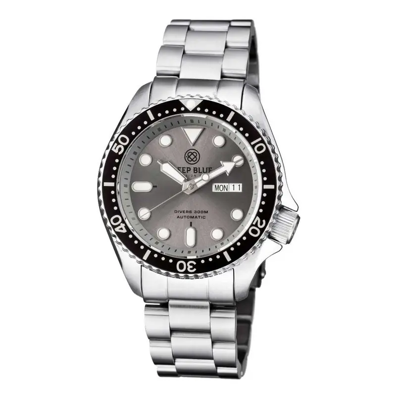 Deep Blue Nato Diver #Natoblkbezgreybracelet Diver's Watch 3