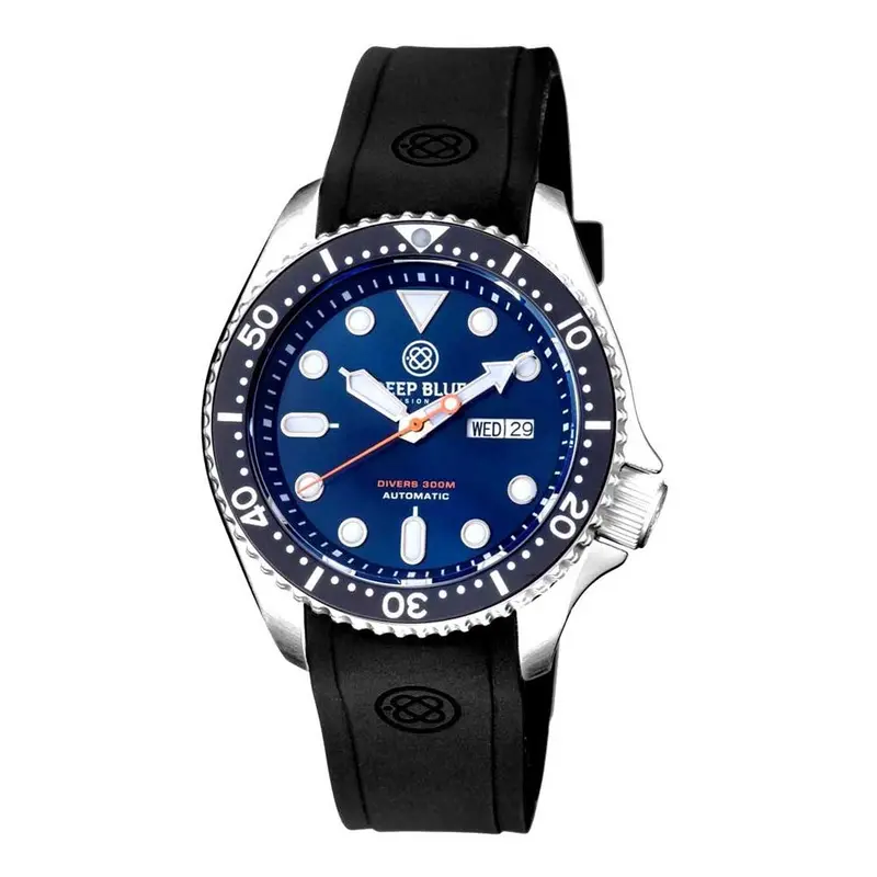 Deep Blue Nato Diver #Natoblkdarkblue Diver's Watch 1