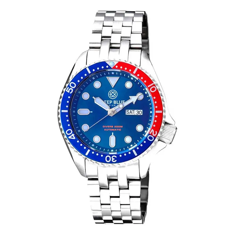 Deep Blue Nato Diver #Natodiverpepsbrace Diver's Watch 1