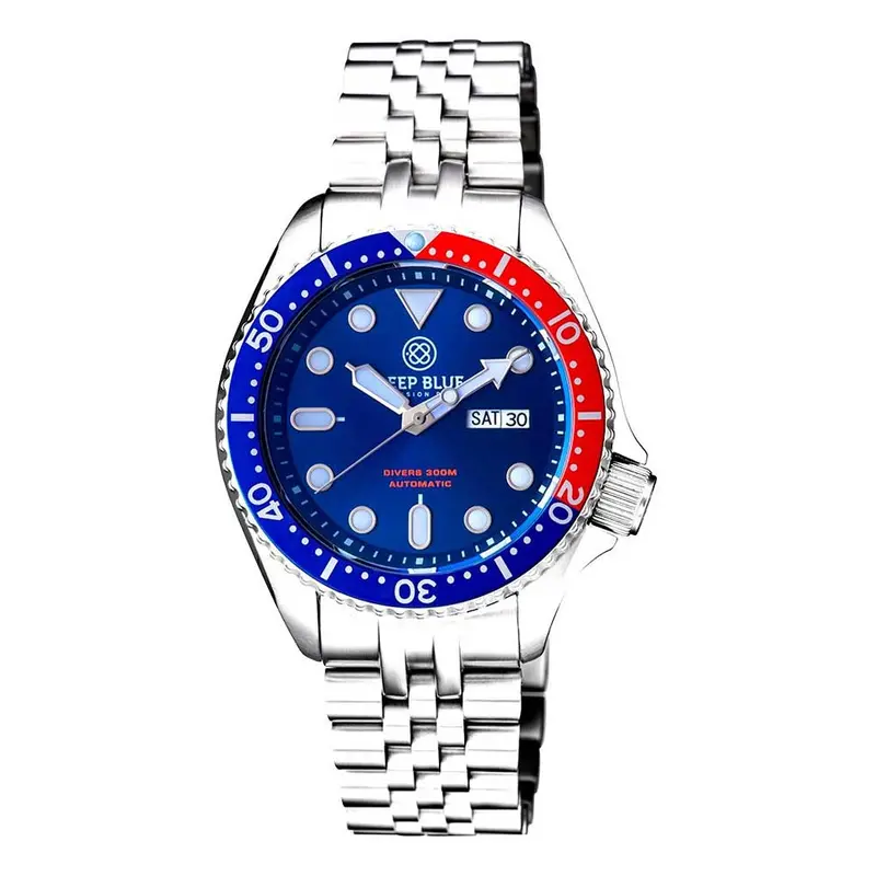 Deep Blue Nato Diver #Natodiverpepsbrace Diver's Watch 2