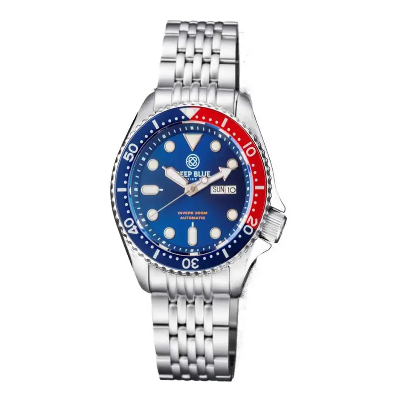 Deep Blue Nato Diver #Natodiverpepsbrace Diver's Watch 4