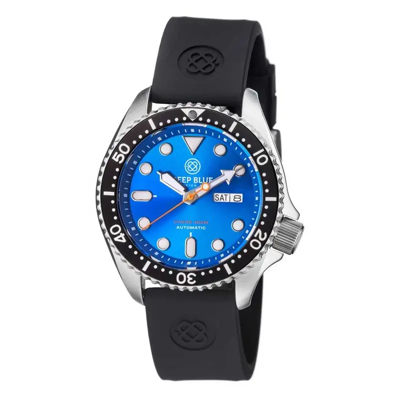 Deep Blue Nato Diver #Natodiverssblkliteblue Diver's Watch 4