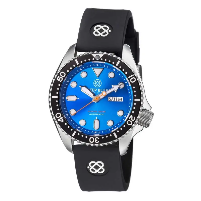 Deep Blue Nato Diver #Natodiverssblkliteblue Diver's Watch 6