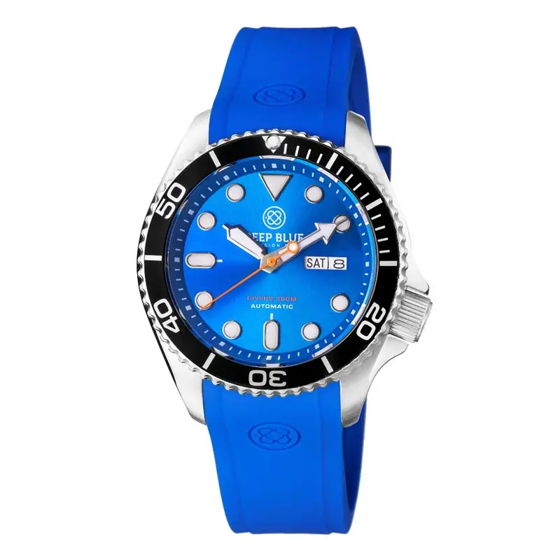 Deep Blue Nato Diver #Natodiverssblkliteblue Diver's Watch 8