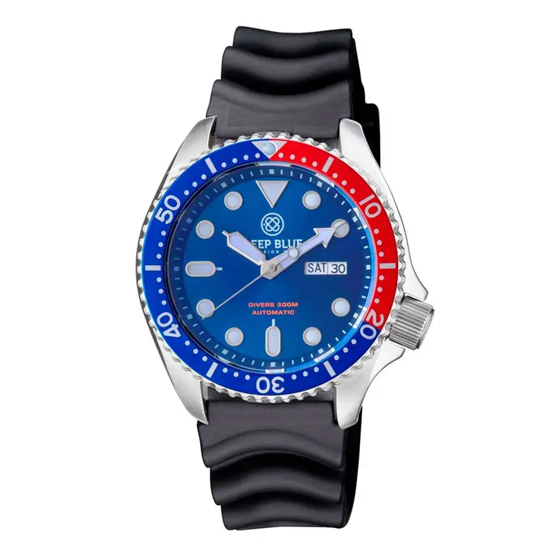 Deep Blue Nato Diver #Natodiversspepsi Diver's Watch 10