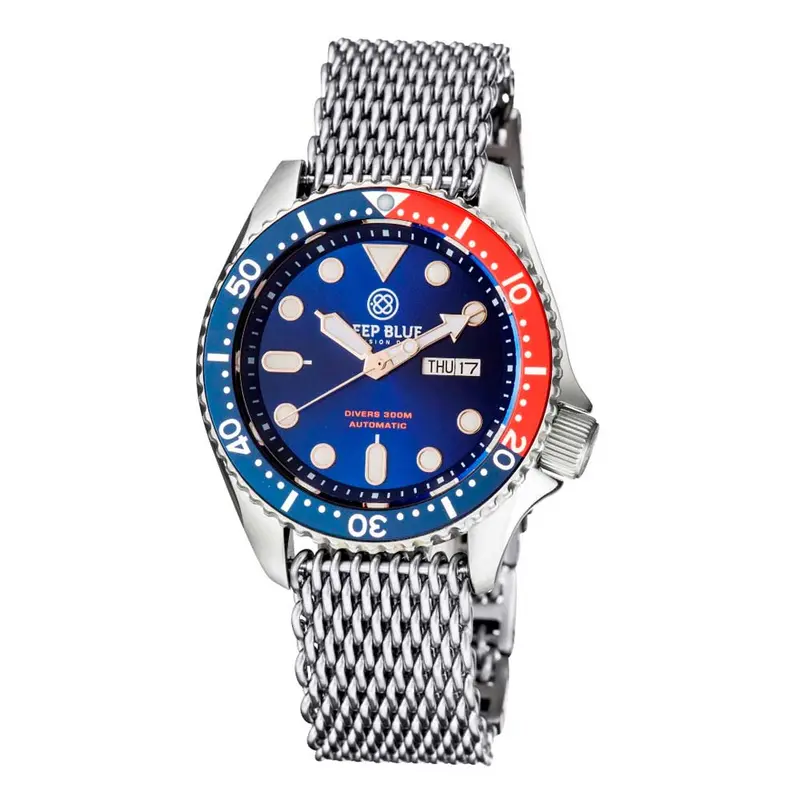 Deep Blue Nato Diver #Natodiversspepsi Diver's Watch 13