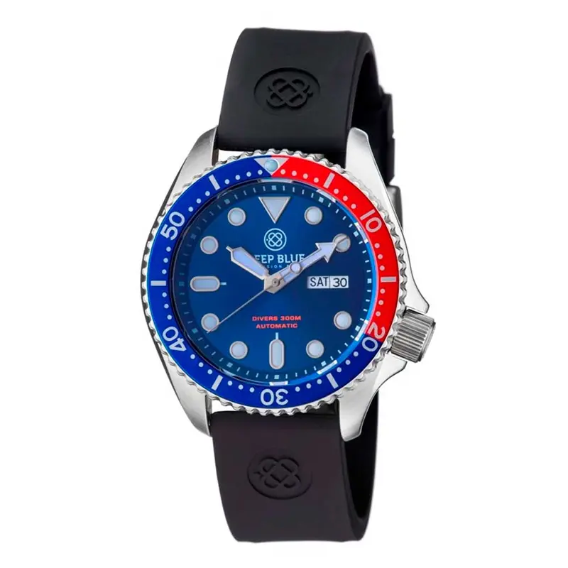 Deep Blue Nato Diver #Natodiversspepsi Diver's Watch 4