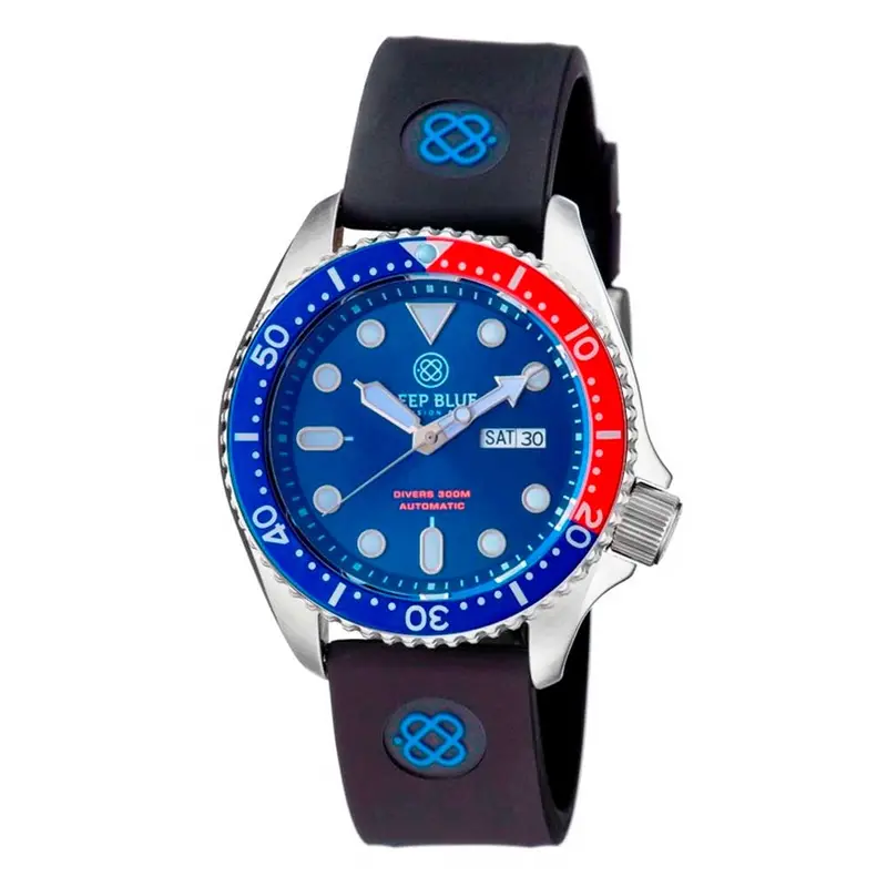 Deep Blue Nato Diver #Natodiversspepsi Diver's Watch 5