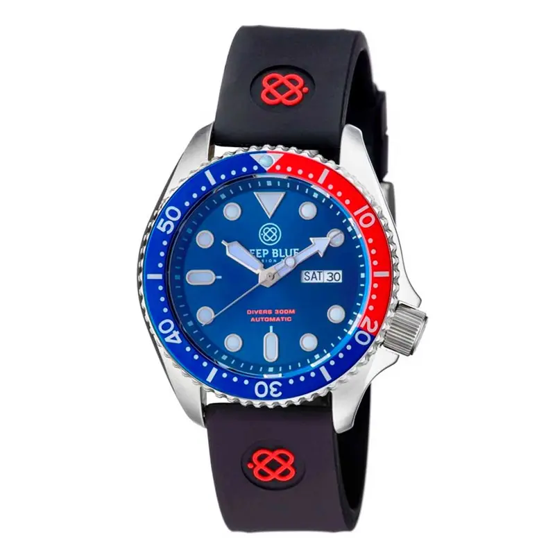 Deep Blue Nato Diver #Natodiversspepsi Diver's Watch 6