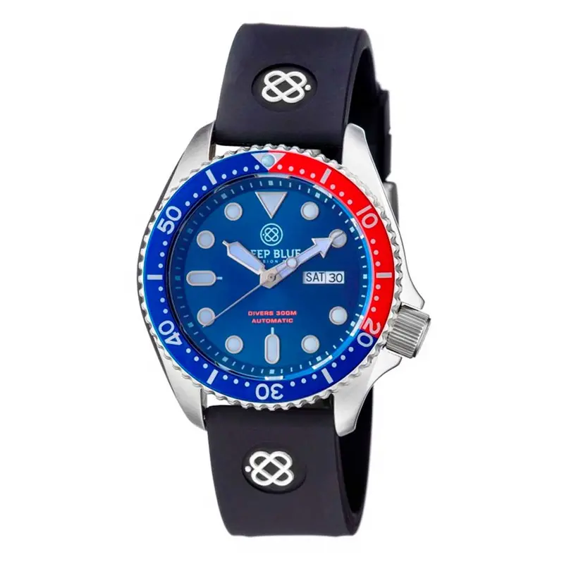 Deep Blue Nato Diver #Natodiversspepsi Diver's Watch 7
