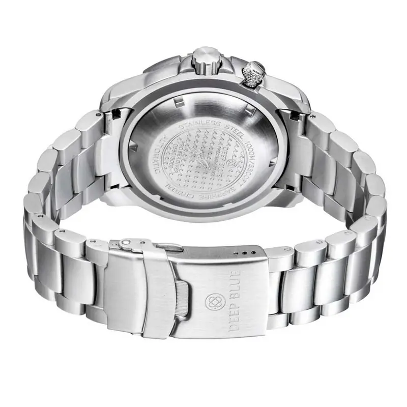 Deep Blue Pro Sea Diver #Psd1kgreenbezwhitedial Diver's Watch 2
